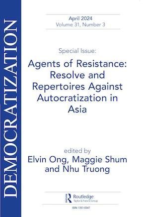 Agents of resistance: resolve and repertories against autocratization in Asia